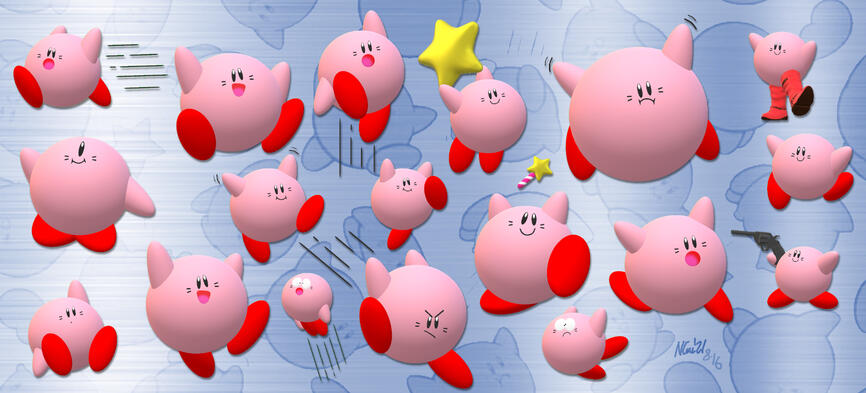 3D Kirby (Classic design)